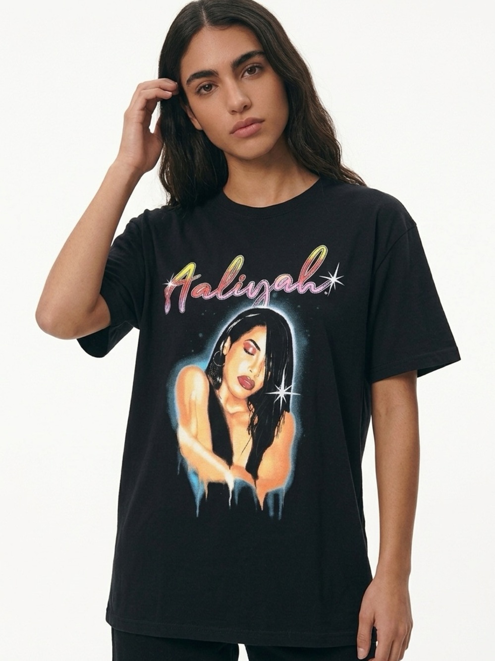 AALIYAH | Graphic Rap Tee Artist Musician Modern Shirt Unisex Size 2XL